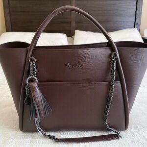 Itzy Ritzy Espresso Tote Diaper Bag